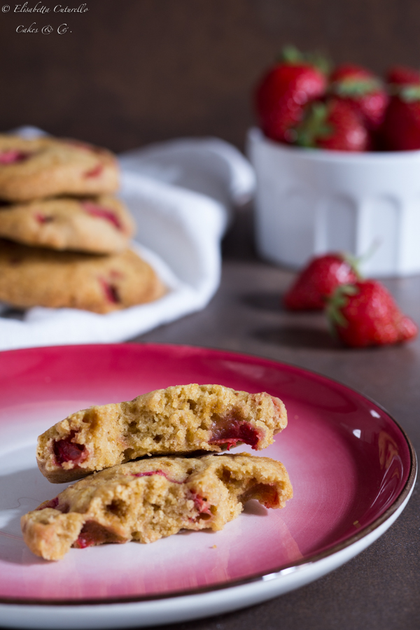 Biscotti Alle Fragole Fresche Biscotti alle fragole fresche