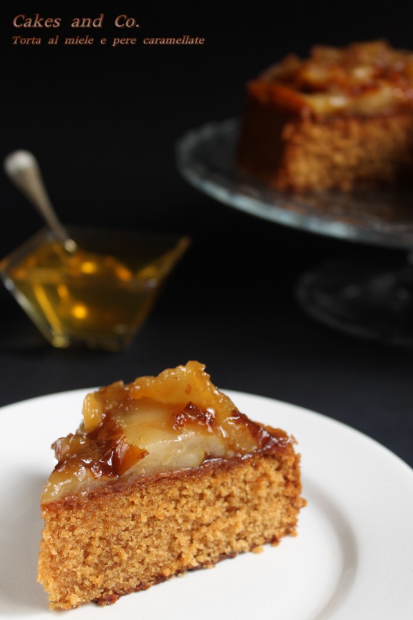 Torta al miele e pere caramella te IMG_0041