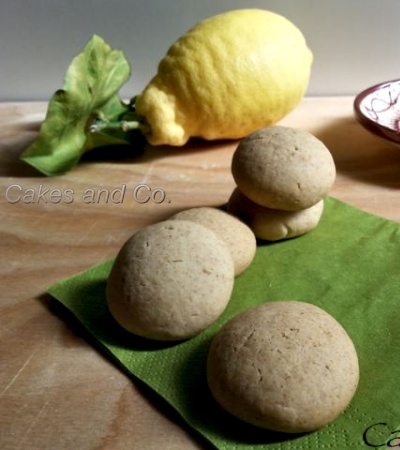 Biscotti zenzero fresco e limone