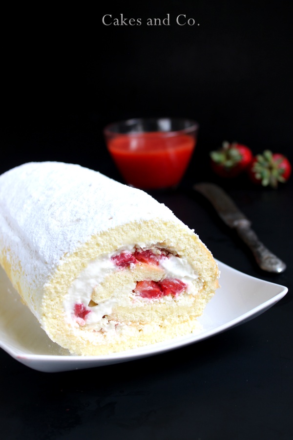 Rotolo alle fragole