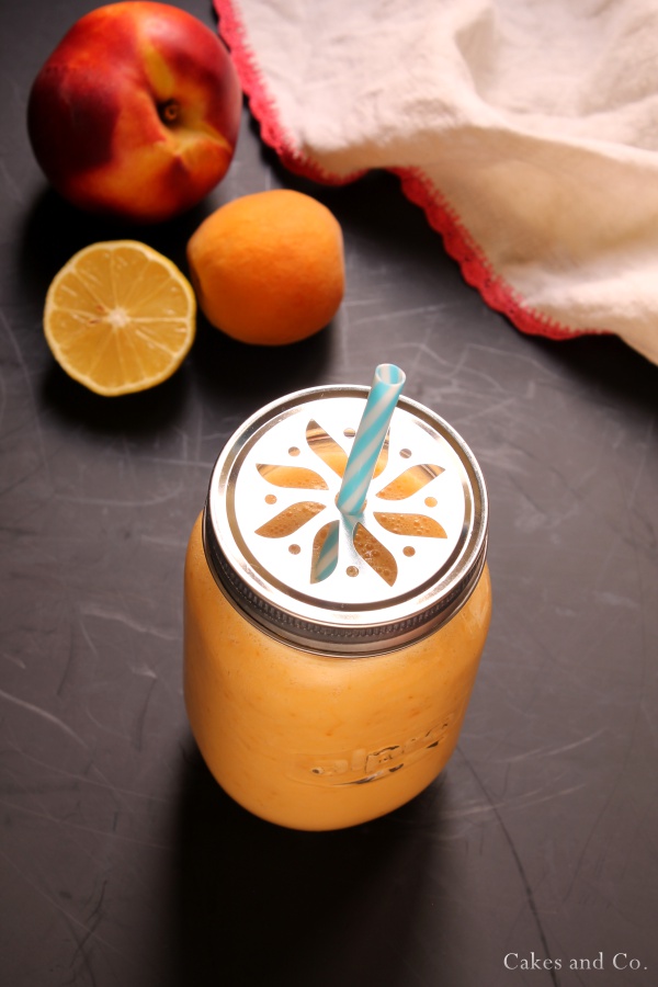 Smoothie pesca albicocca