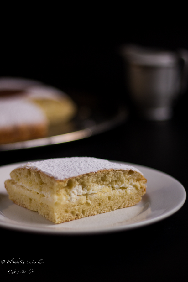 Schiacciata fiorentina con pasta madre un dolce della tradizione del carnevale fiorentino