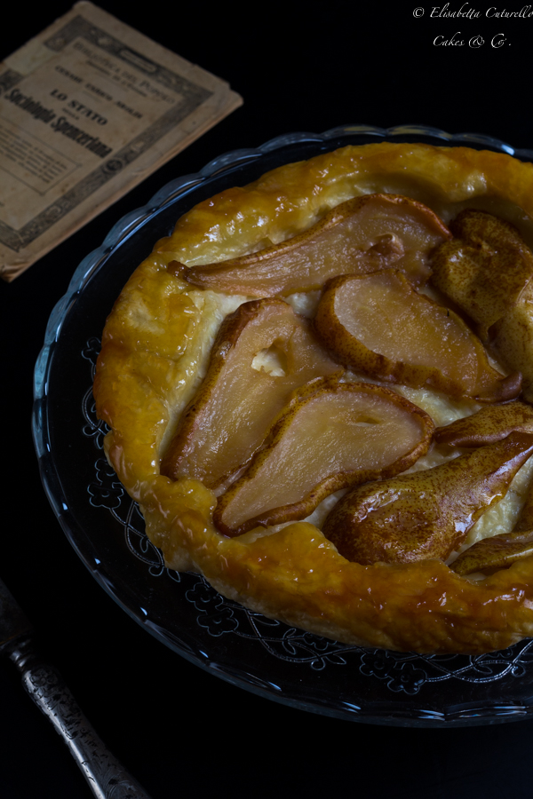 Tarte tatin alle pere e sciroppo d'acero la variante della classica tarte tatin alle mele