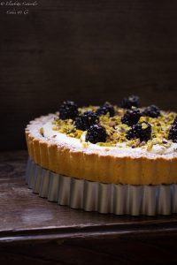 Crostata alle more con crema chiboust