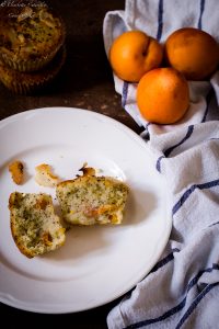 Muffins albicocche cocco semi di papavero