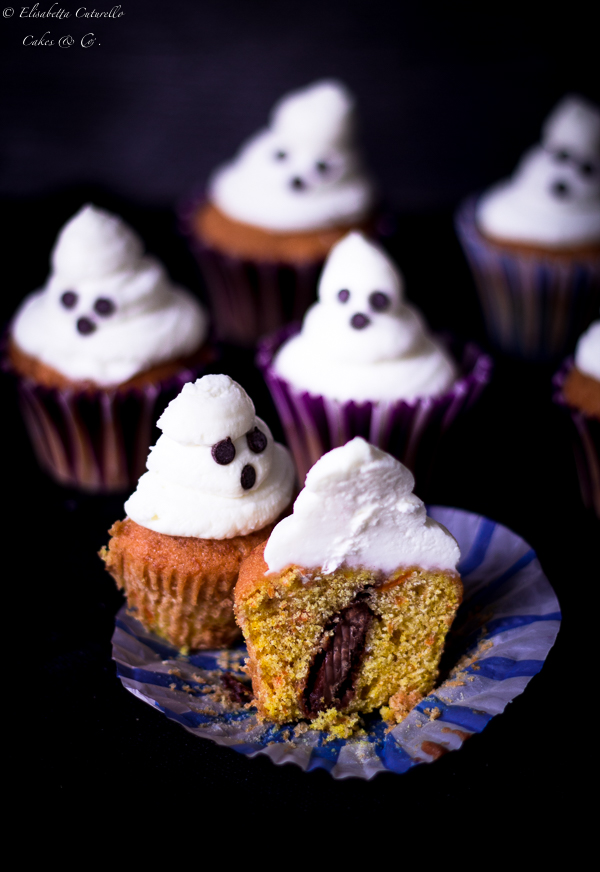 Halloween Ghost cupcakes