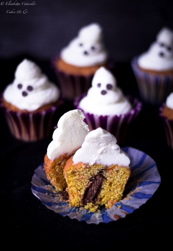 Halloween Ghost cupcakes