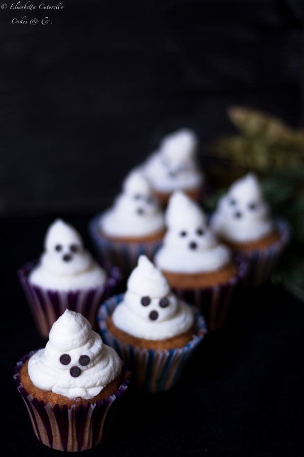 Halloween Ghost cupcakes