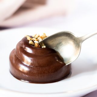 Panna cotta al cacao