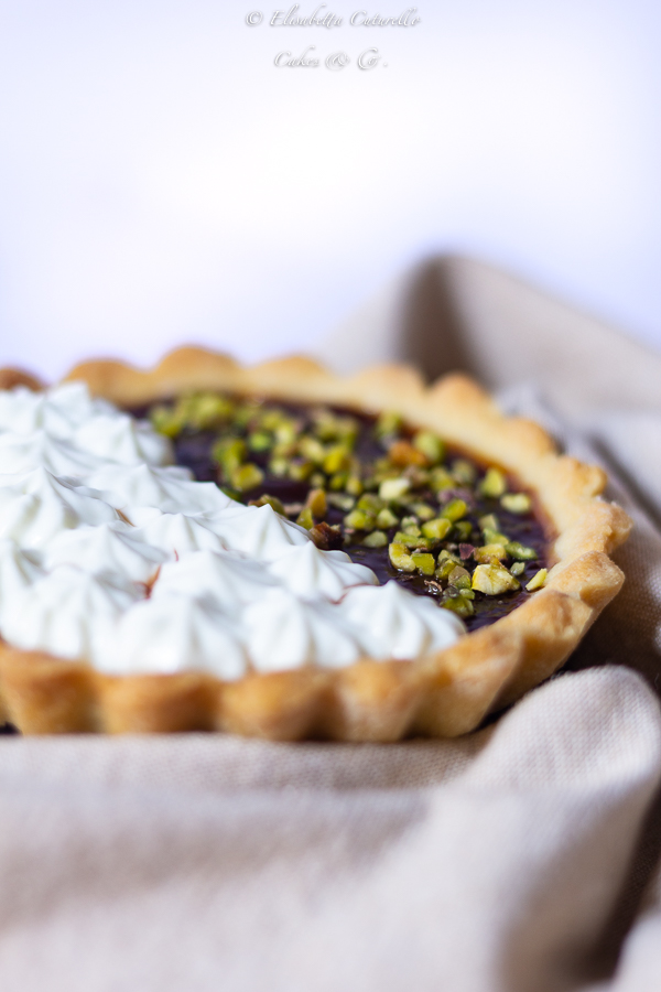 Crostatine composta di fragole e crema allo yogurt greco